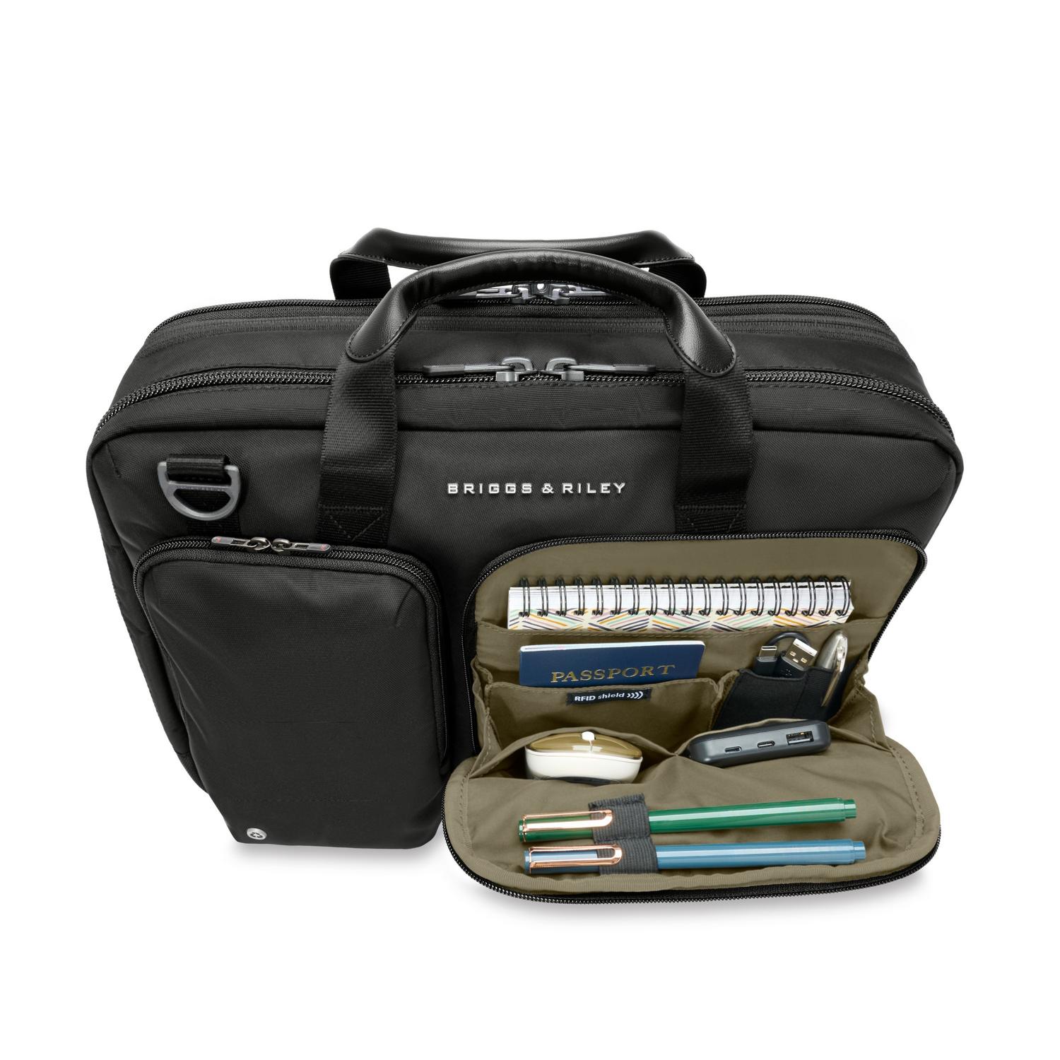 Medium Expandable Briefcase