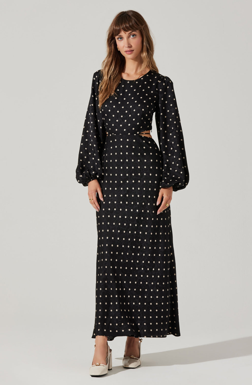 Quinn Floral Cutout Maxi Dress