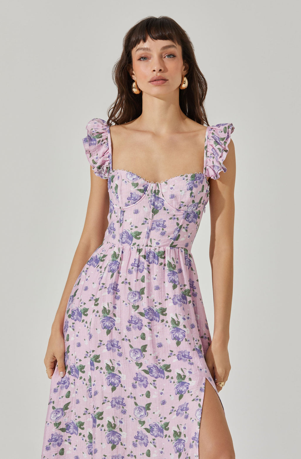 Wedelia Print Midi Dress