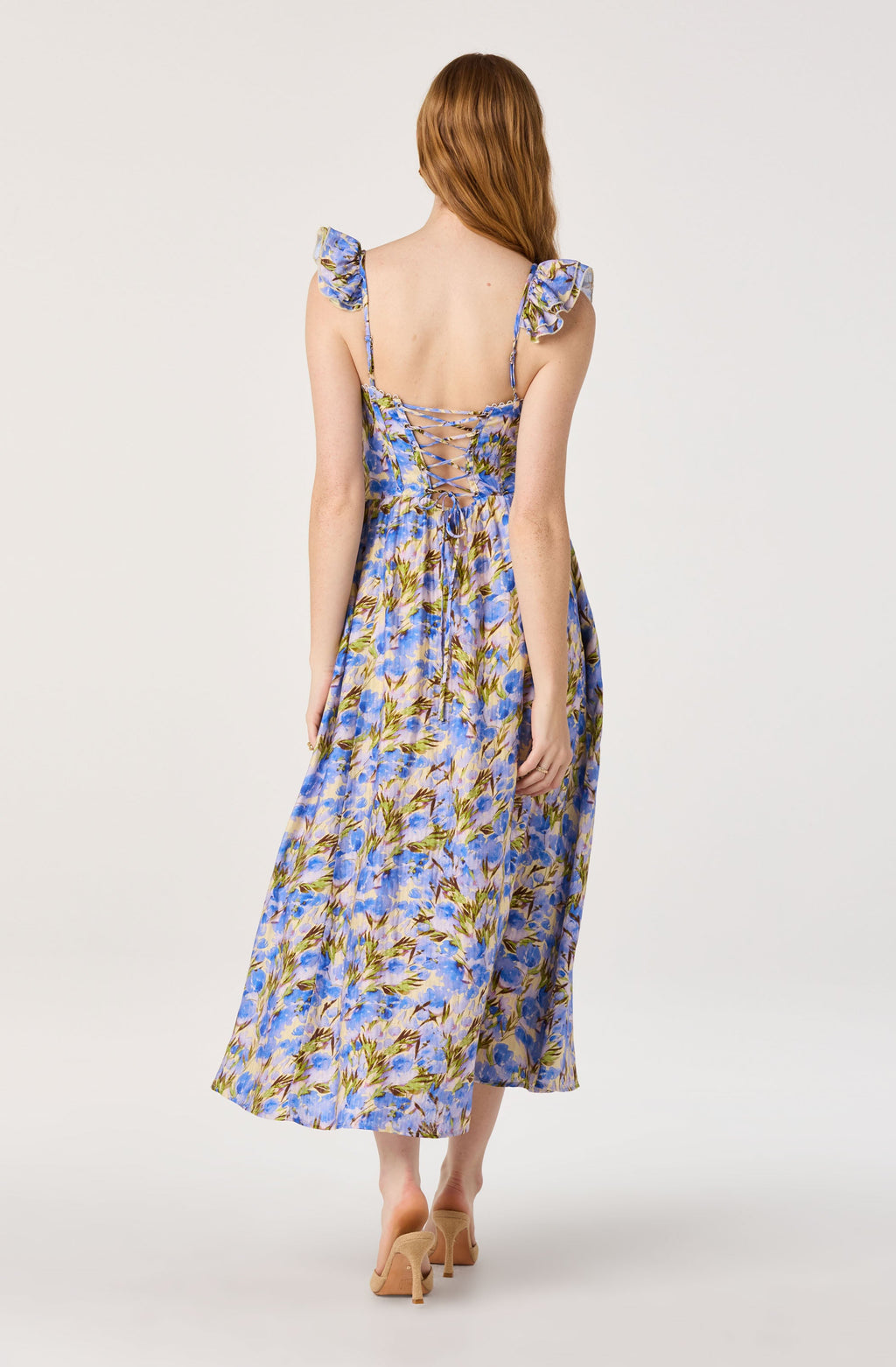 Wedelia Print Midi Dress