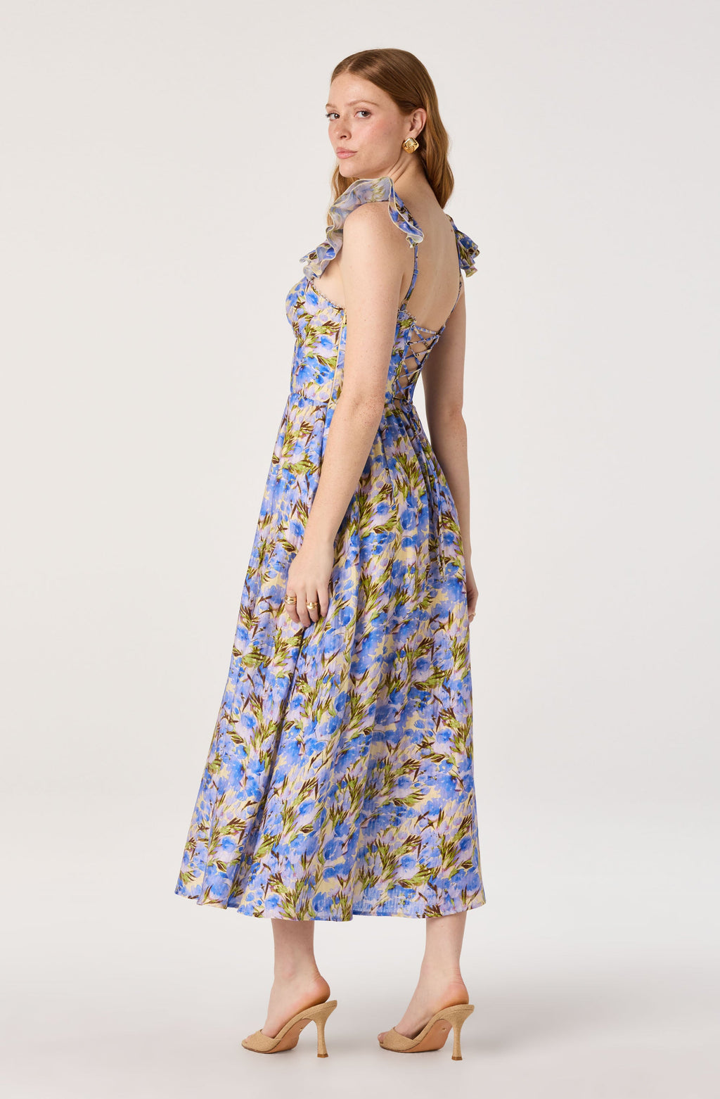 Wedelia Print Midi Dress