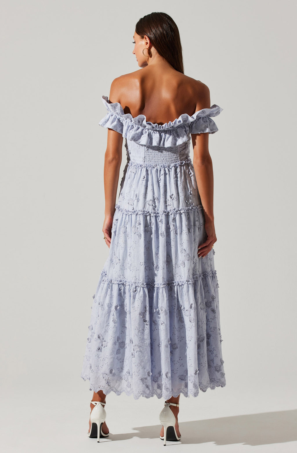 Piccola Off Shoulder Maxi Dress