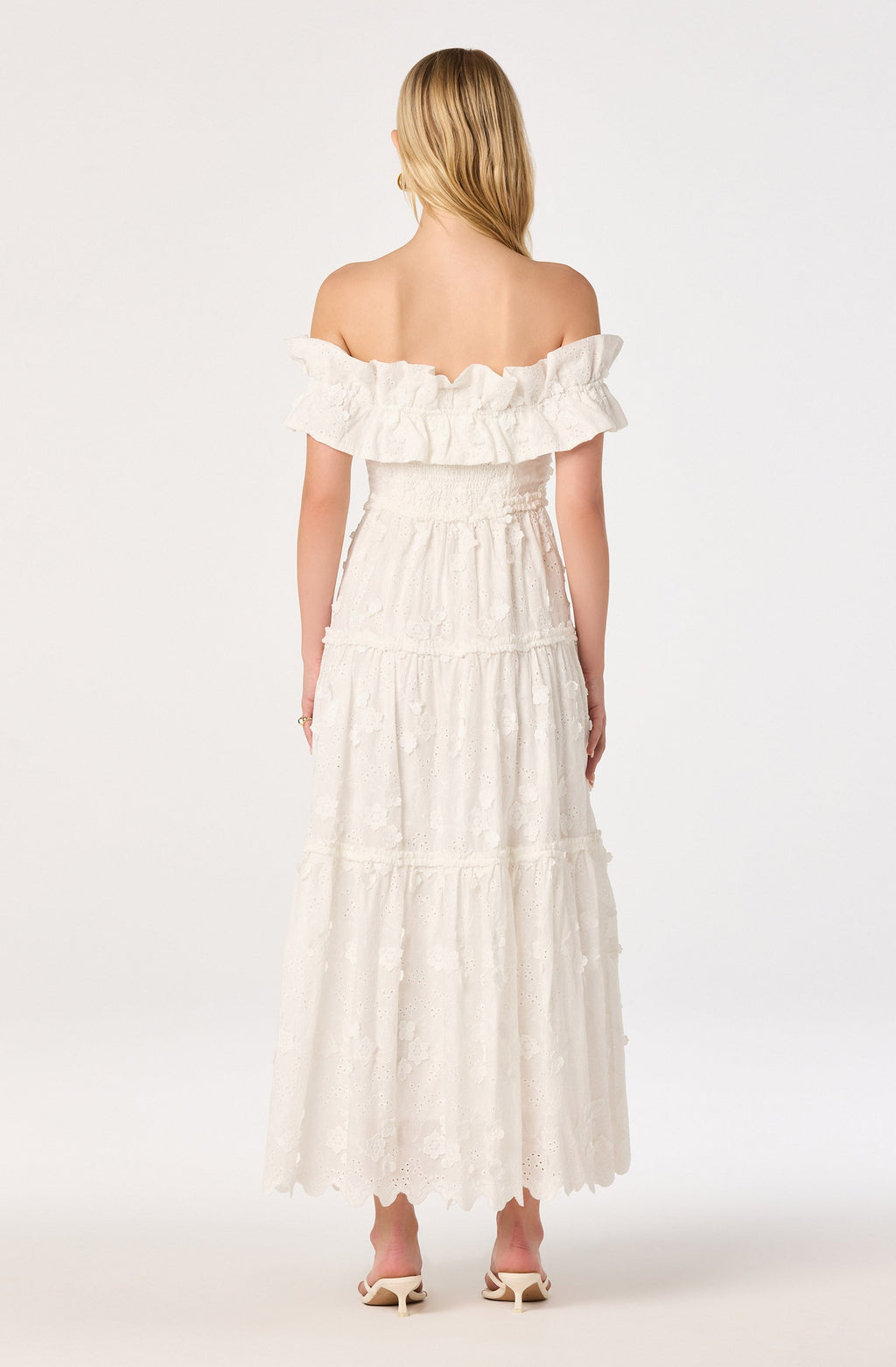Piccola Off Shoulder Maxi Dress