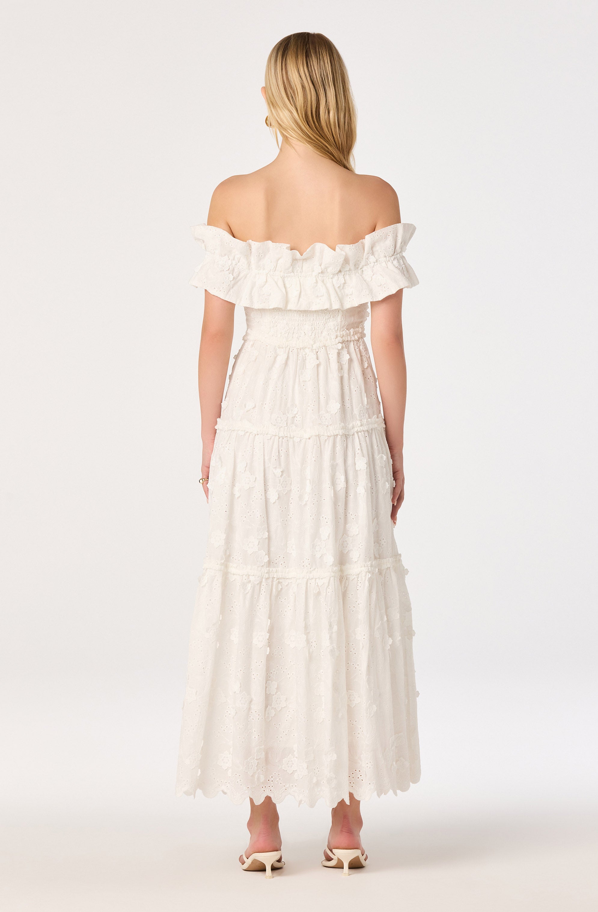 Piccola Off Shoulder Maxi Dress