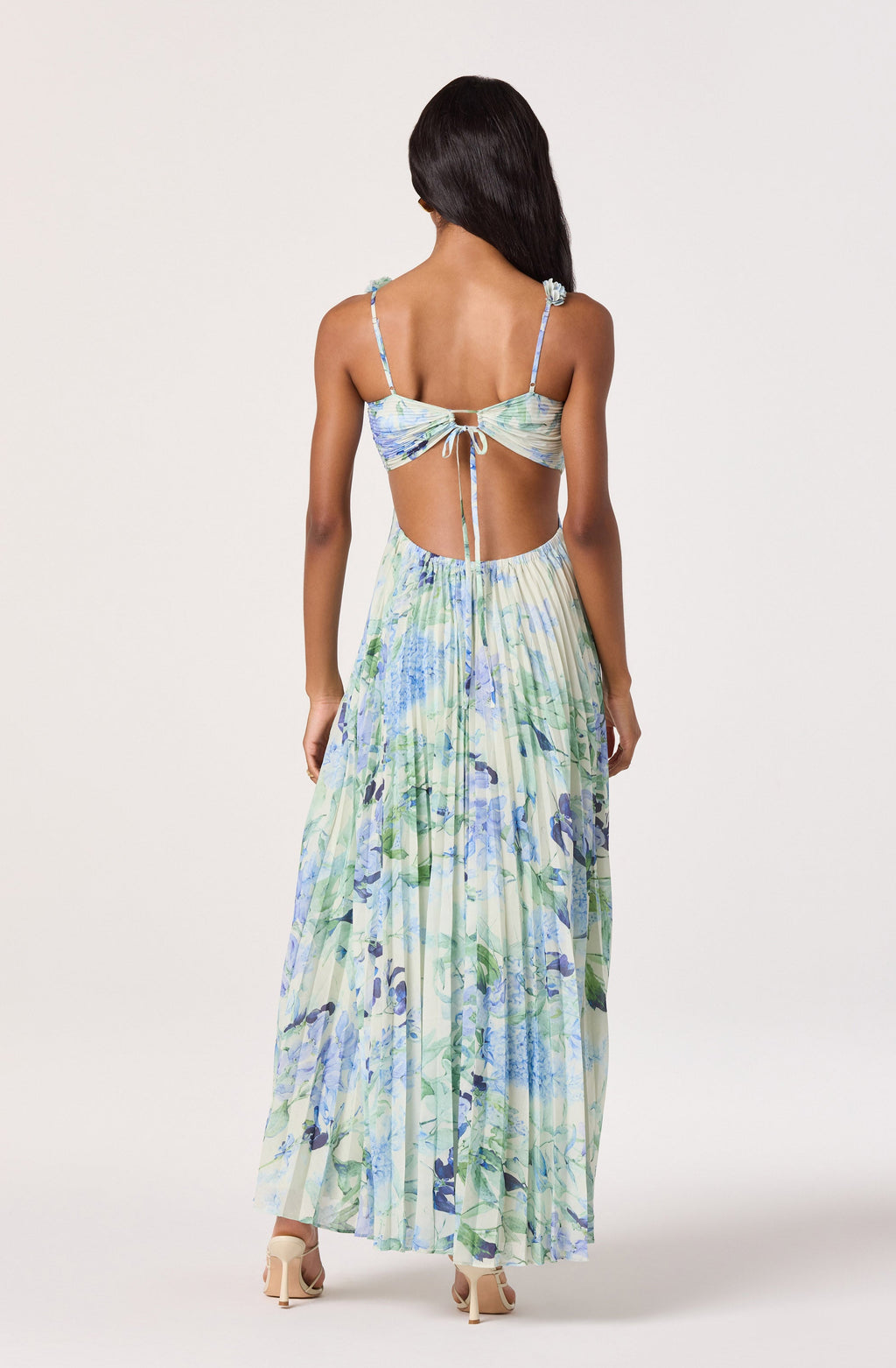 Emese Floral Cutout Maxi Dress