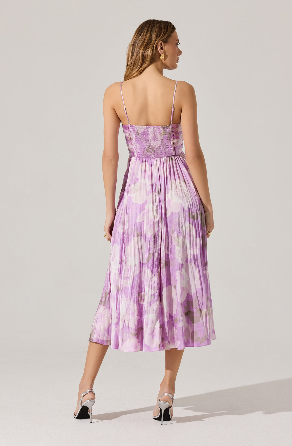 Maeve Pleated Midi Dress