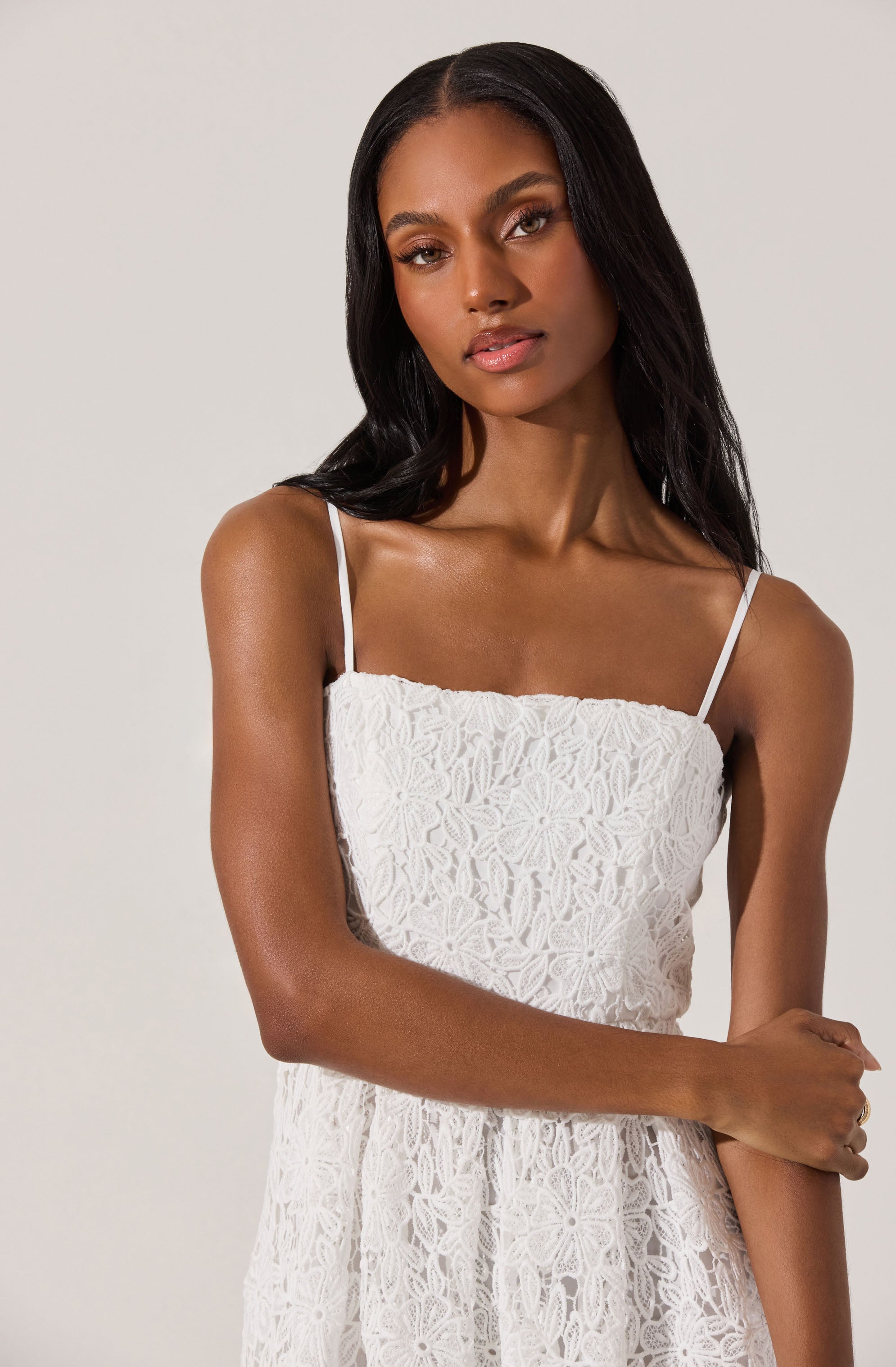 Lace Midi Dress