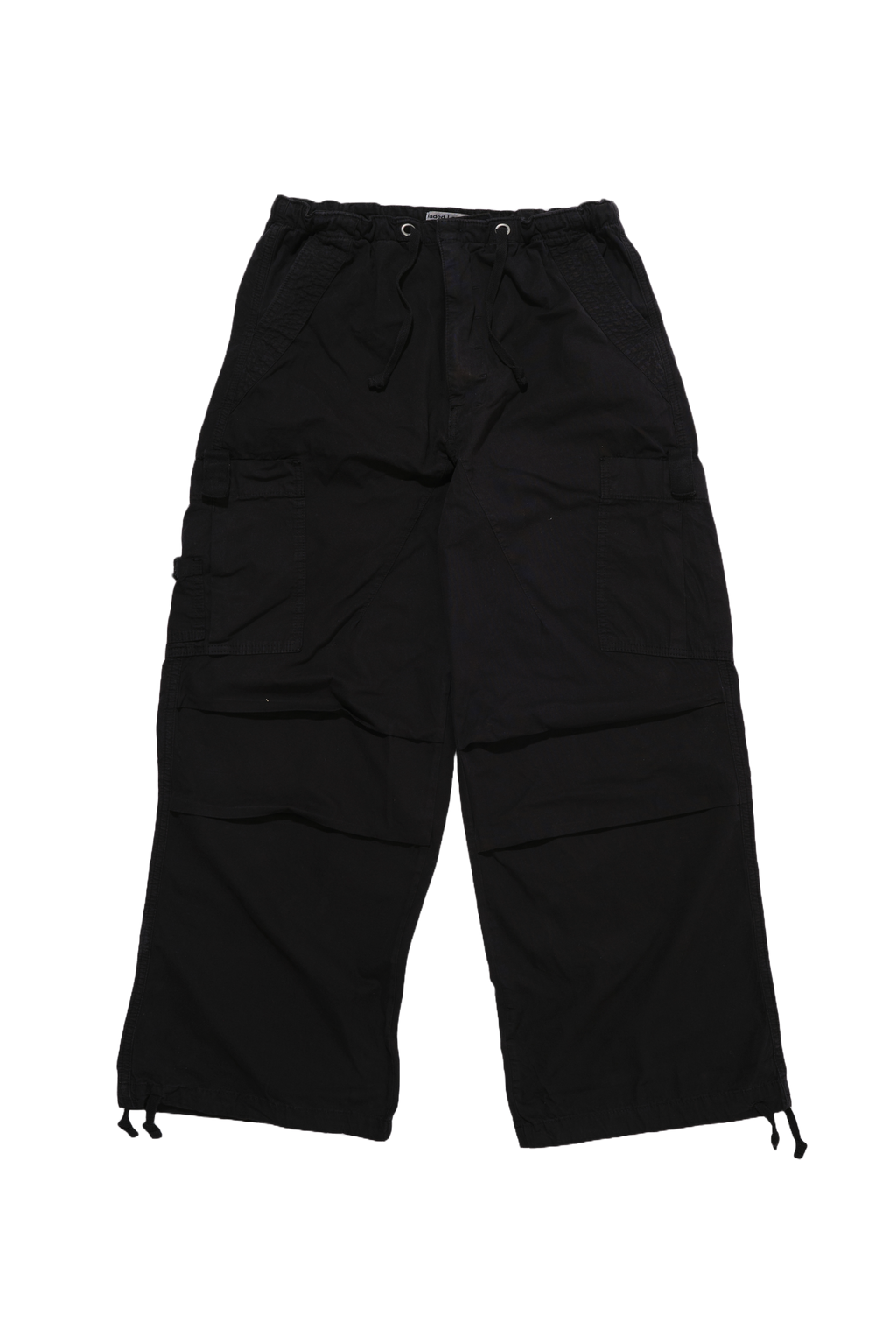 Black Parachute Cargo Pants