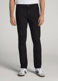 Americana Collection Carman Tapered Fit Jeans For Tall Men in Lark Black