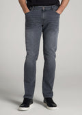 Americana Collection Carman Tapered Fit Jeans For Tall Men in Wolf Grey