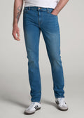 Americana Collection Dylan Slim Fit Jeans For Tall Men in Sail Blue