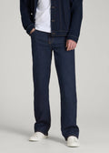Noah Bootcut Jeans for Tall Men in Deep Indigo Wash