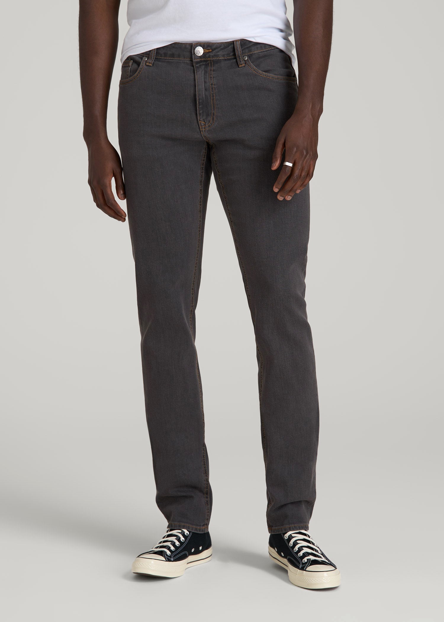Carman TAPERED Jeans for Tall Men in Grey