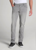 Carman TAPERED Jeans for Tall Men in Concrete Grey