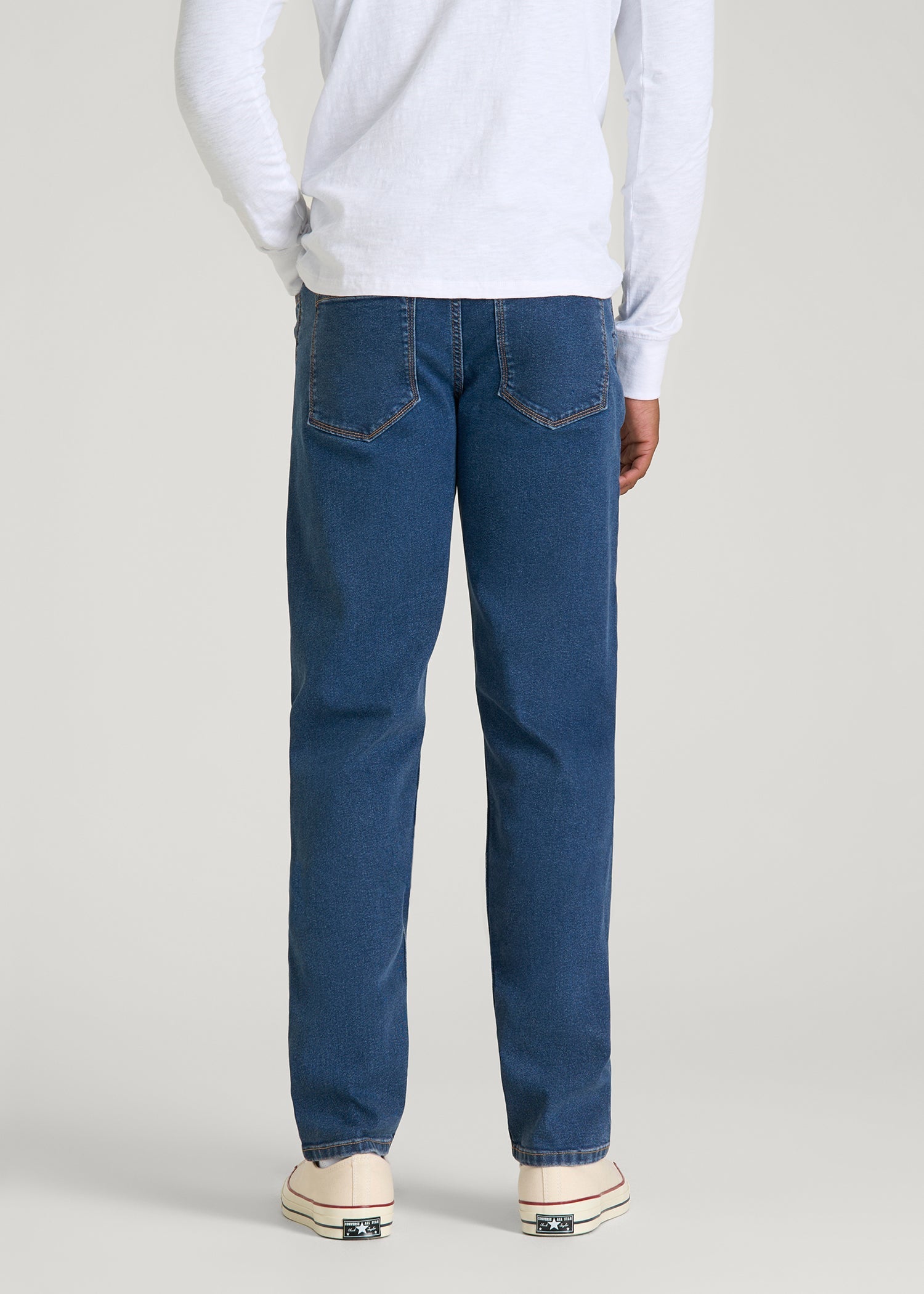 Carman TAPERED Jeans for Tall Men in New Colorado Blue