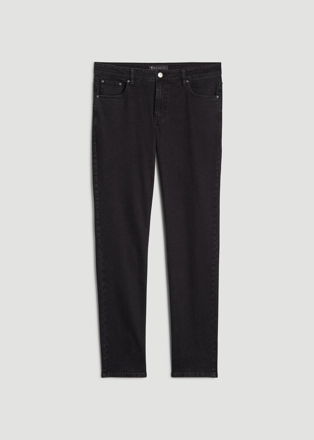 Carman Tapered Fit Jeans in Onyx Black Wash