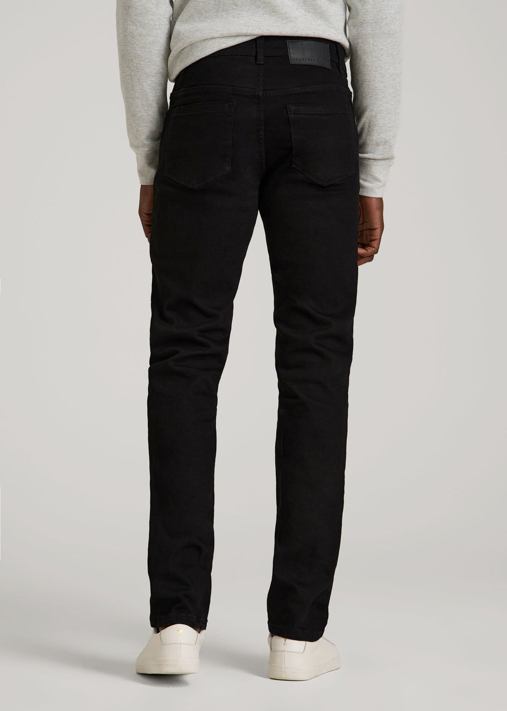 Carman TAPERED Jeans for Tall Men in True Black