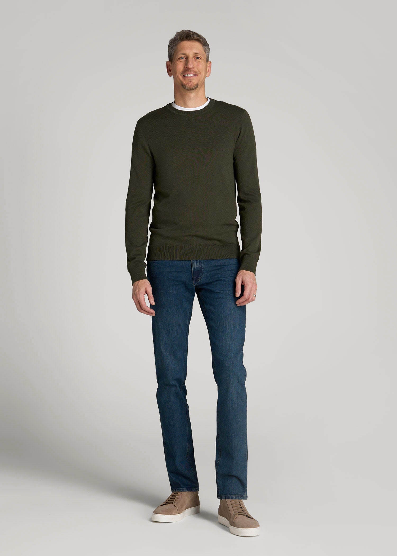 Carman TAPERED Jeans for Tall Men in Coastal Blue