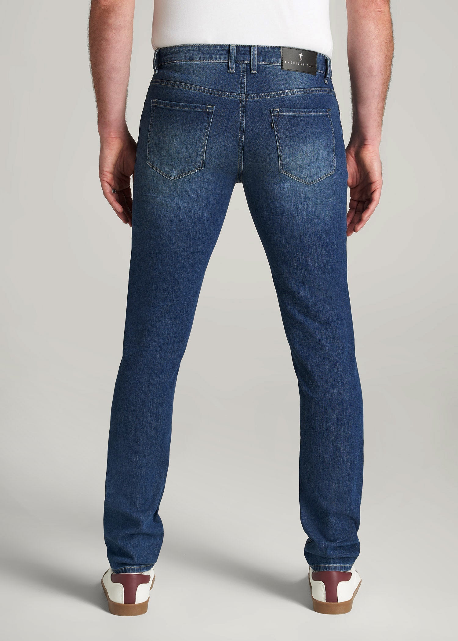 Carman TAPERED Jeans for Tall Men in Classic Blue