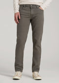 Carman Tapered Fit Colored Jeans for Tall Men in Sage
