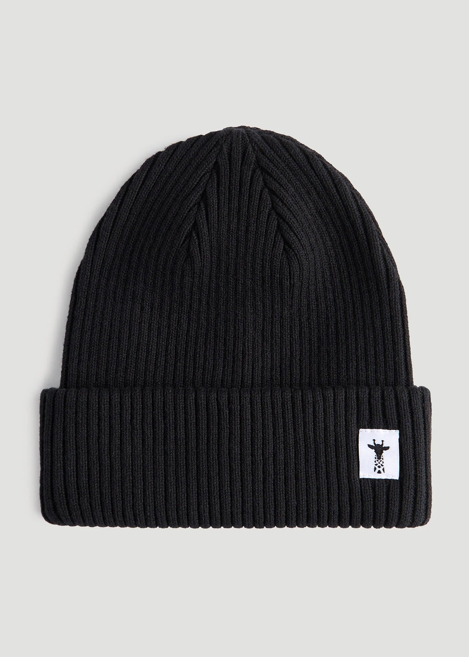 Cotton Beanie in Black