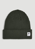 Cotton Beanie for Tall Men in Boreal Forest