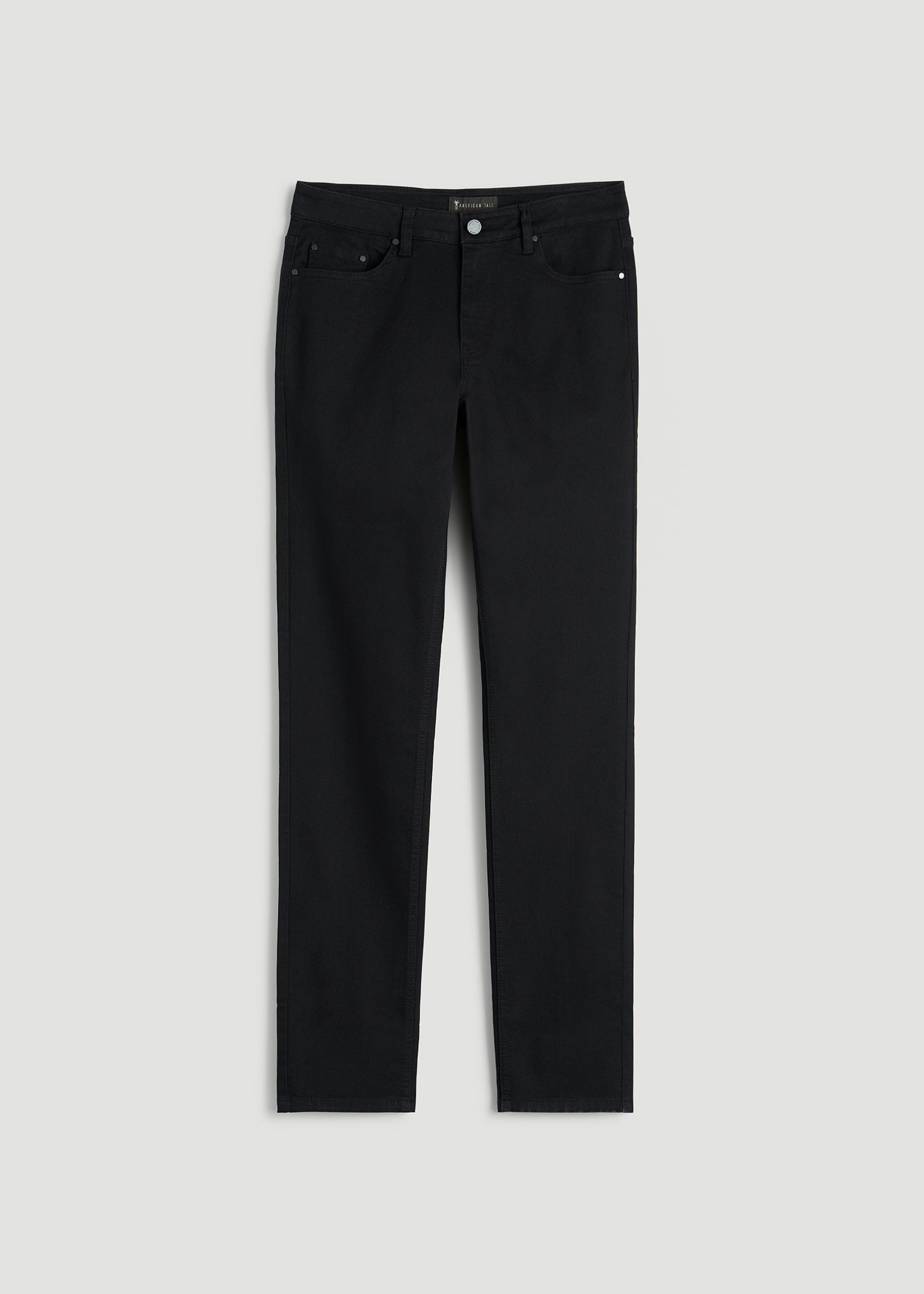 Dylan Slim Fit Jeans for Tall Men in Optimum Black