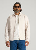 Harrington Jacket for Tall Men in Crystal Sand