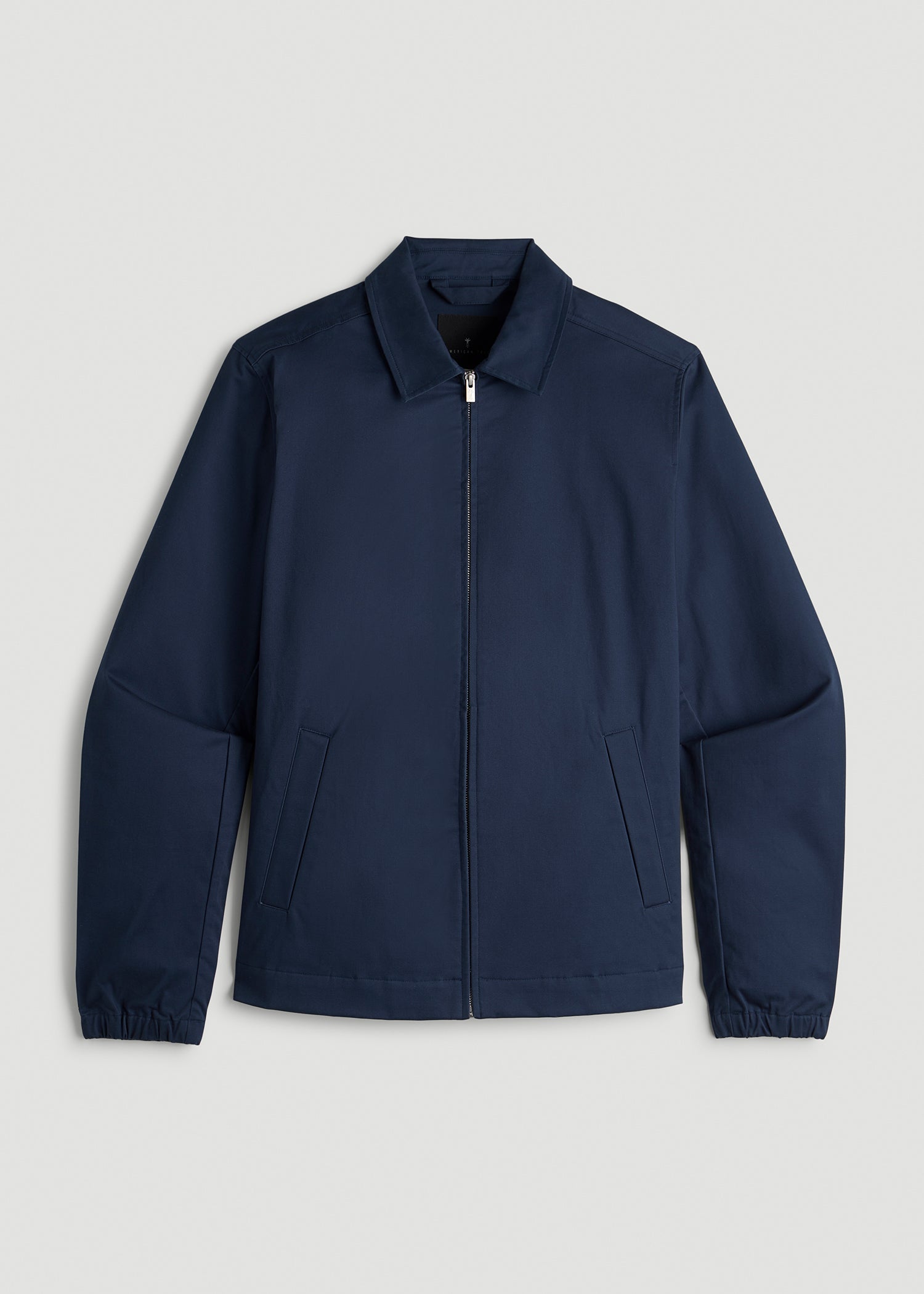 Harrington Jacket for Tall Men in Navy Blue