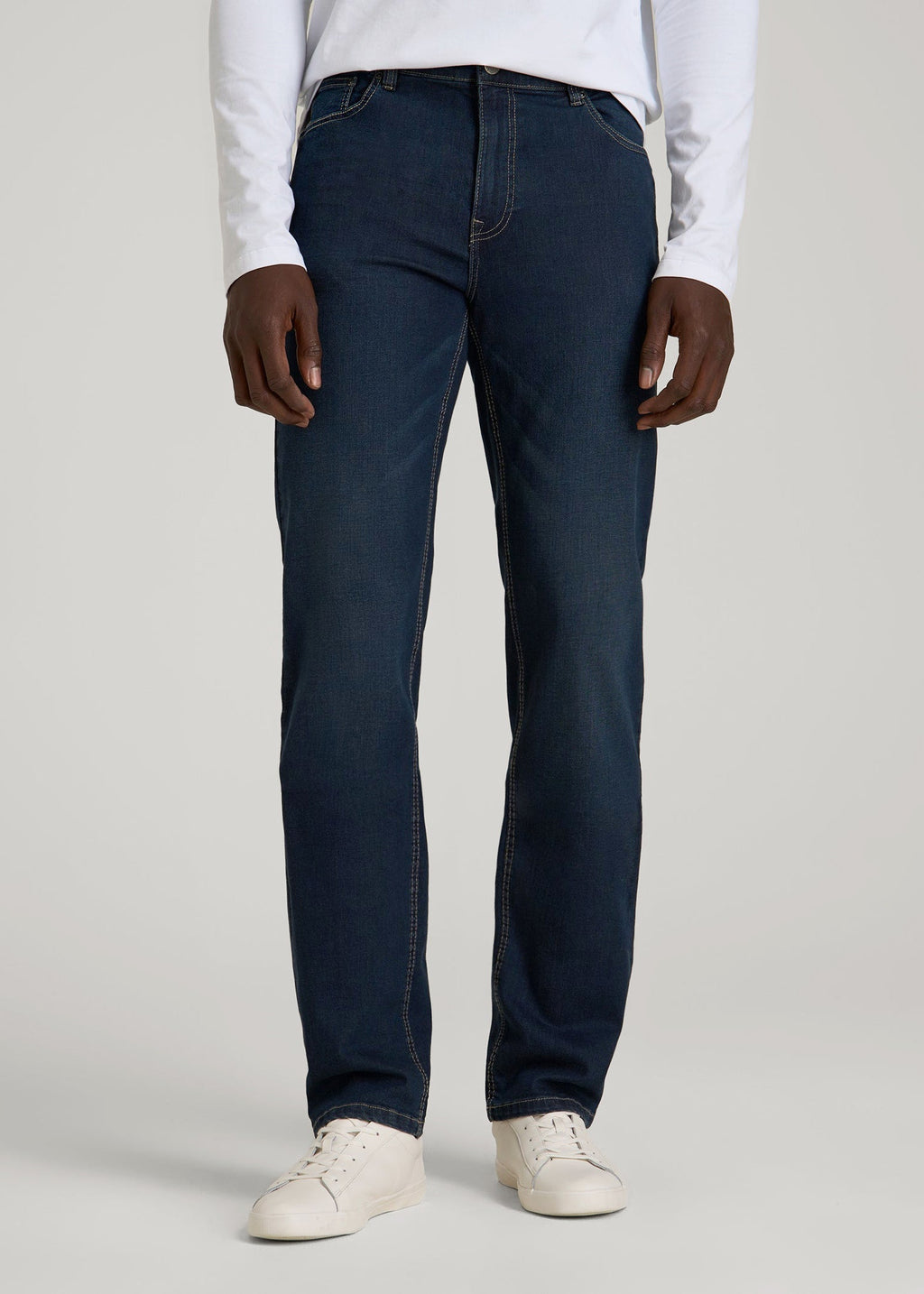 J1 STRAIGHT LEG Jeans for Tall Men in Blue Steel