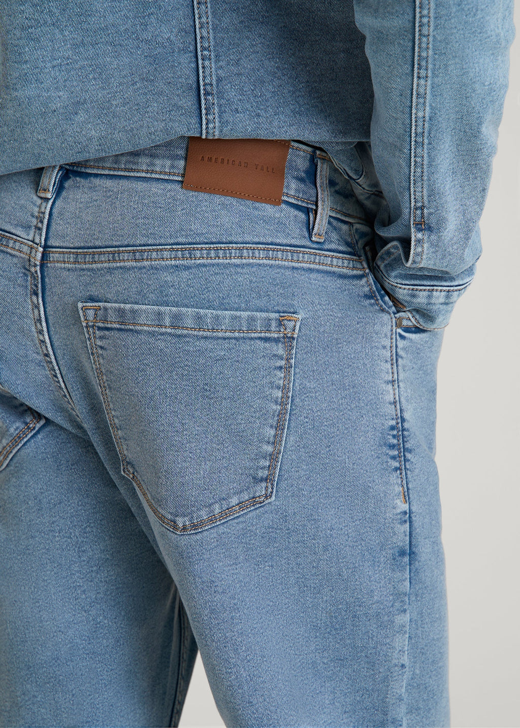 J1 STRAIGHT LEG Jeans for Tall Men in Perfect Blue