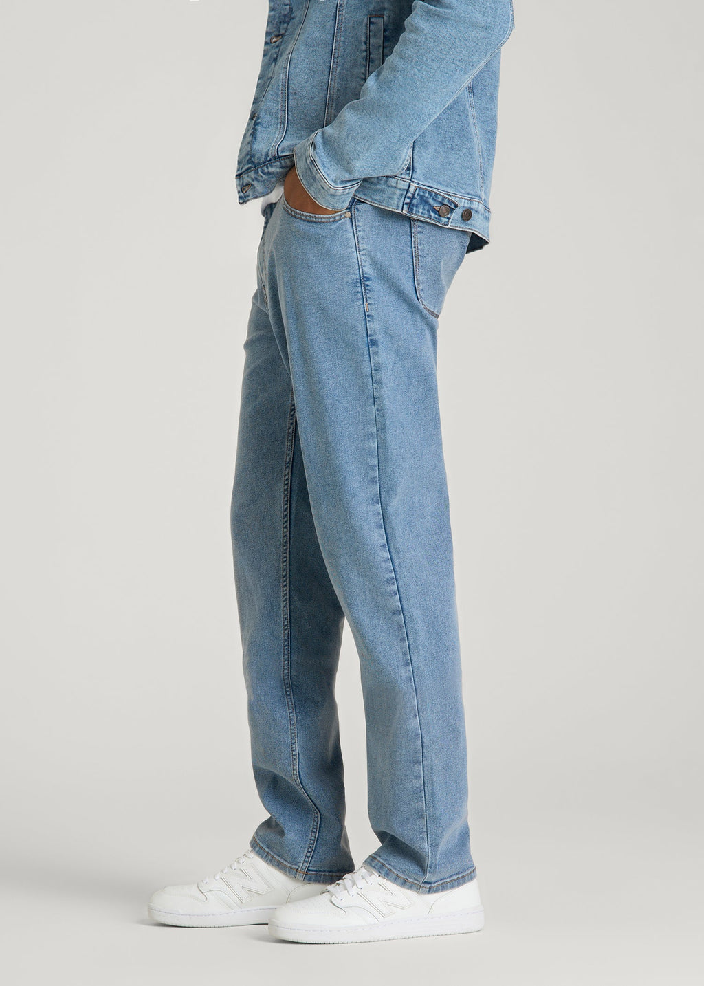 J1 STRAIGHT LEG Jeans for Tall Men in Perfect Blue