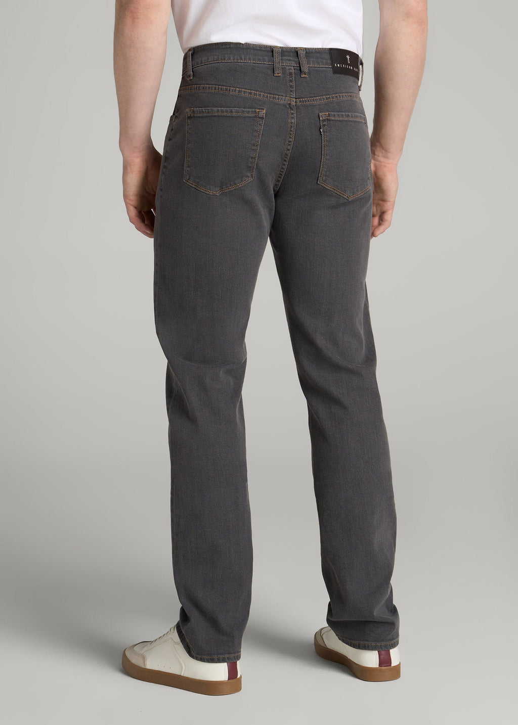 J1 STRAIGHT LEG Jeans for Tall Men in Grey