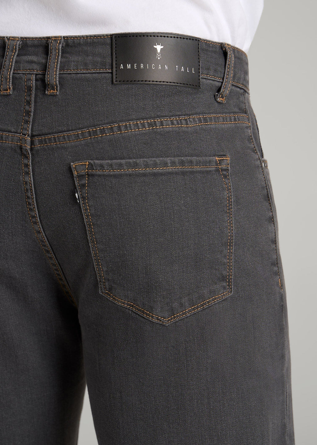 J1 STRAIGHT LEG Jeans for Tall Men in Grey