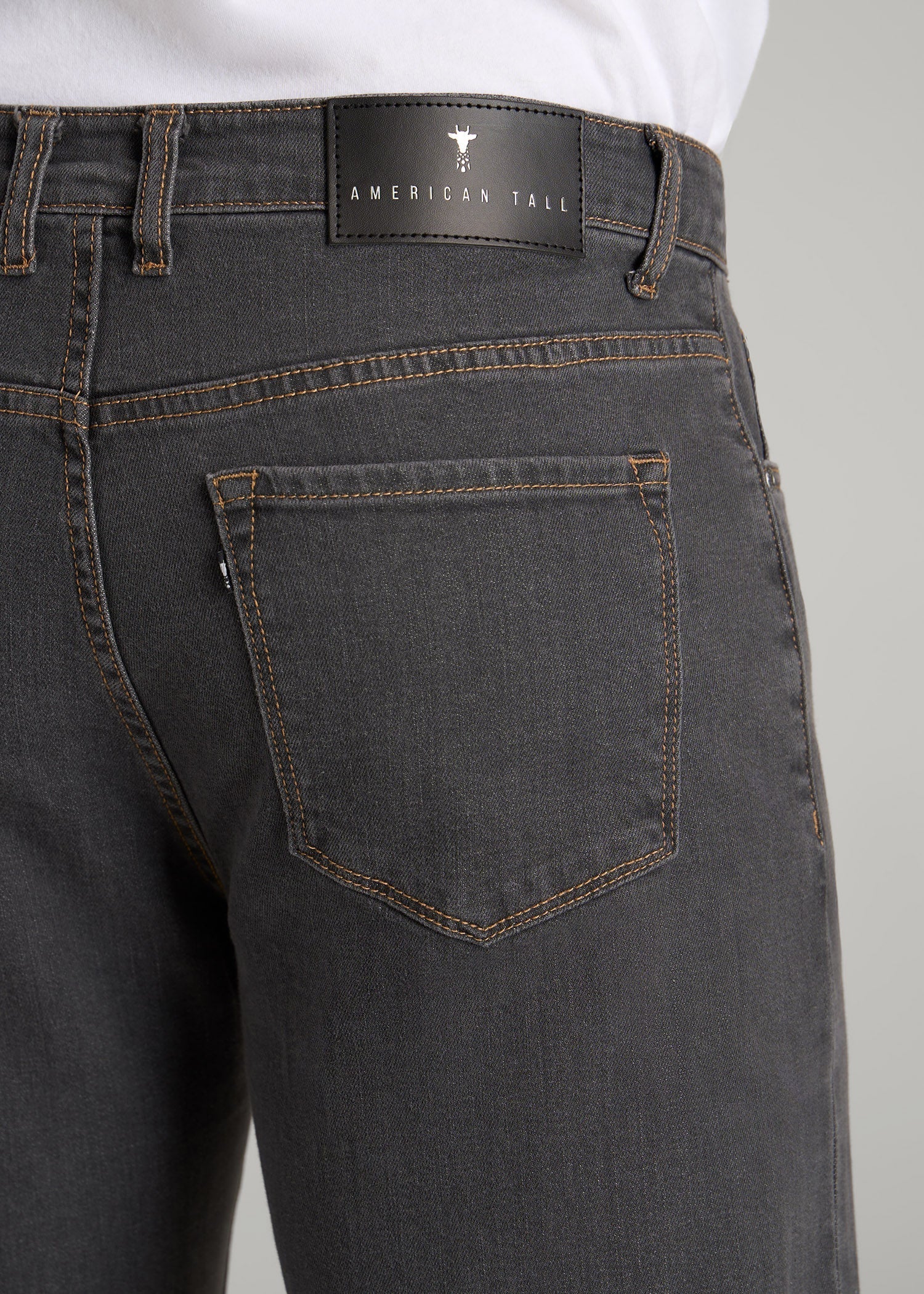 J1 STRAIGHT LEG Jeans for Tall Men in Grey