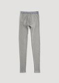 LJ&S Long Thermal Underwear for Tall Men in Grey Mix - Bottoms for Tall Men