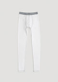 LJ&S Long Thermal Underwear for Tall Men in White