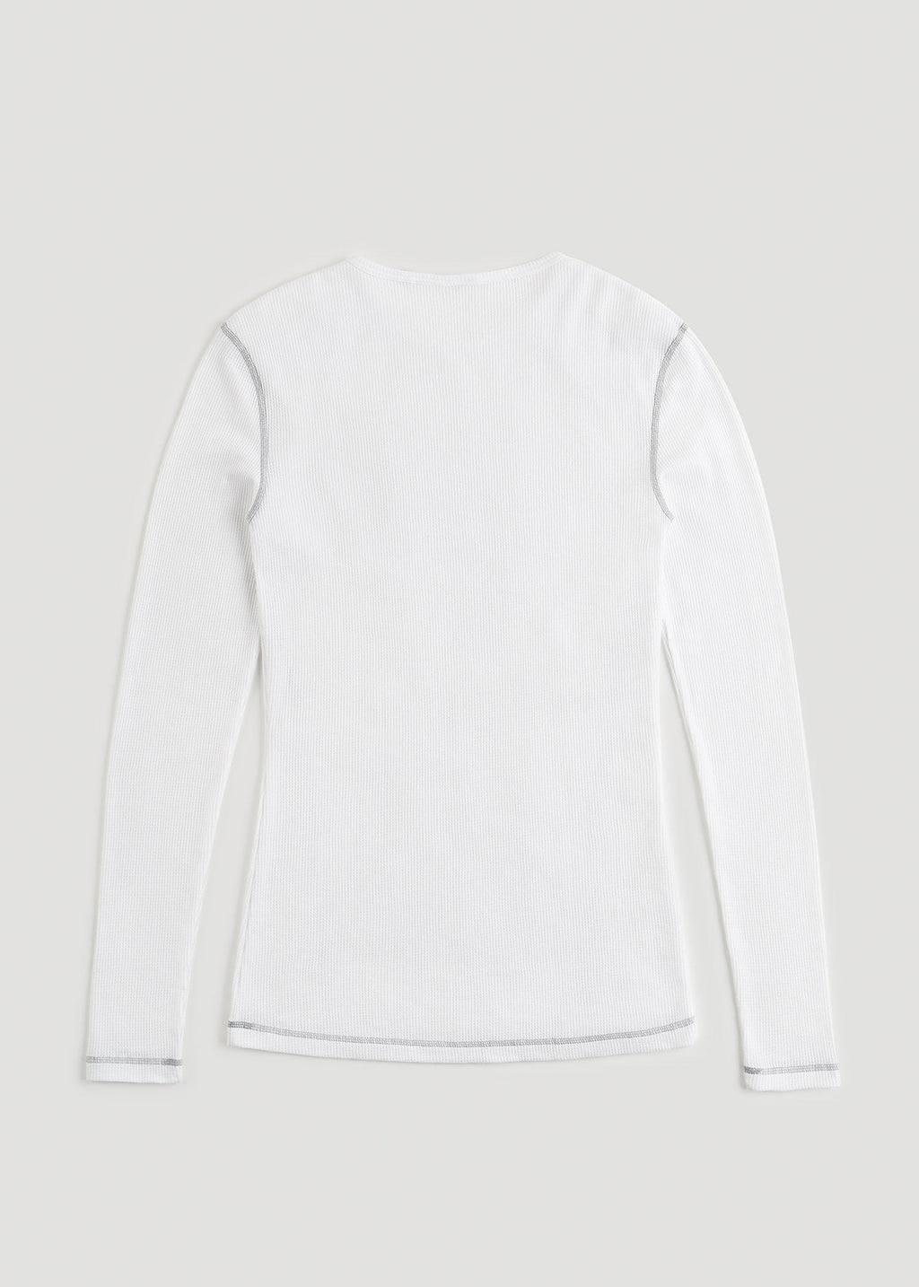 LJ&S Long Thermal Undershirt for Tall Men in White