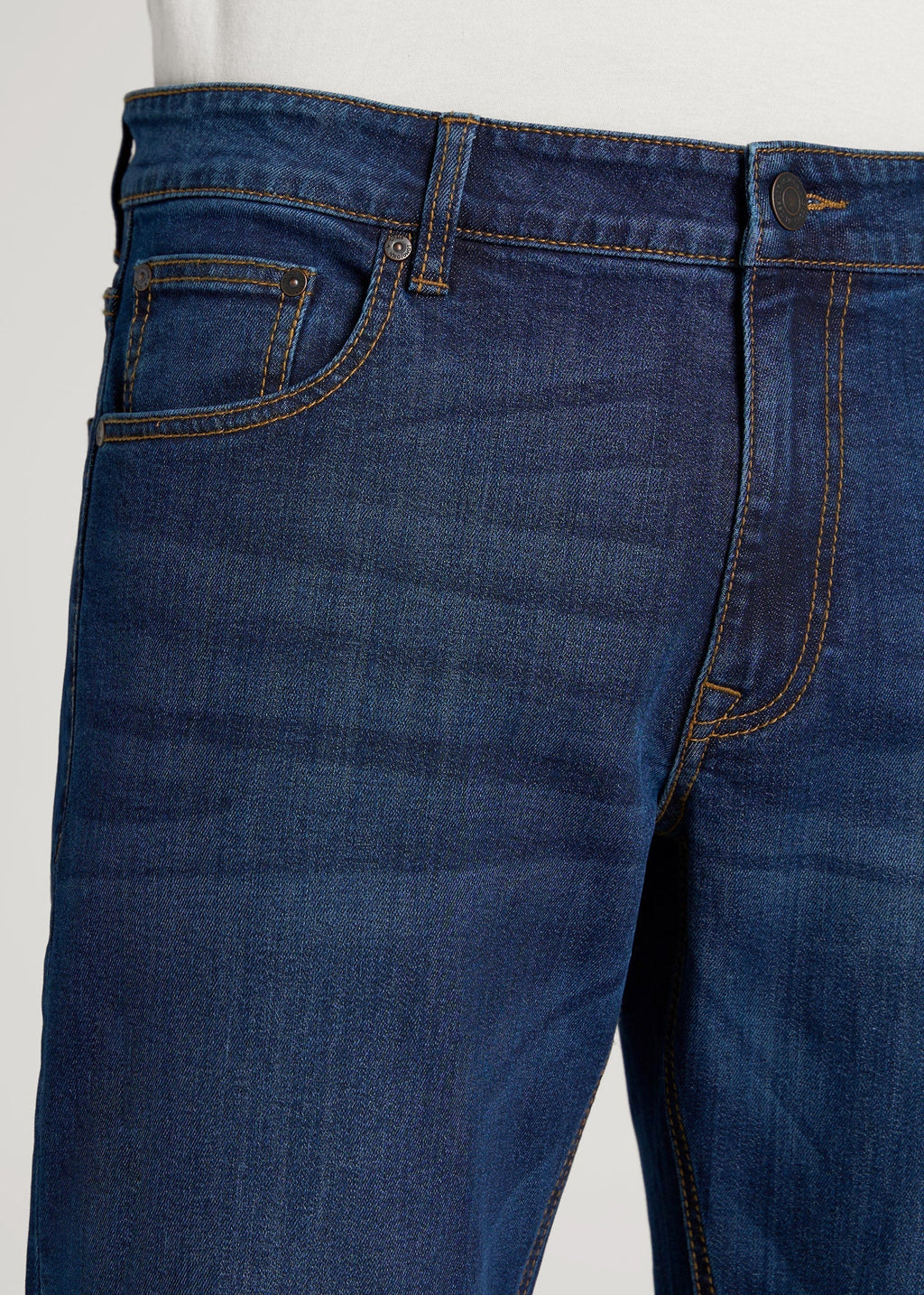 LJ&S TAPERED Jeans for Tall Men in Charger Blue
