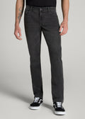LJ&S TAPERED Jeans for Tall Men in Industrial Grey