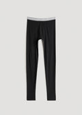 LJ&S Long Thermal Underwear for Tall Men in Black