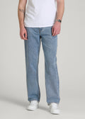 Hudson Loose Fit Jeans for Tall Men in Perfect Blue