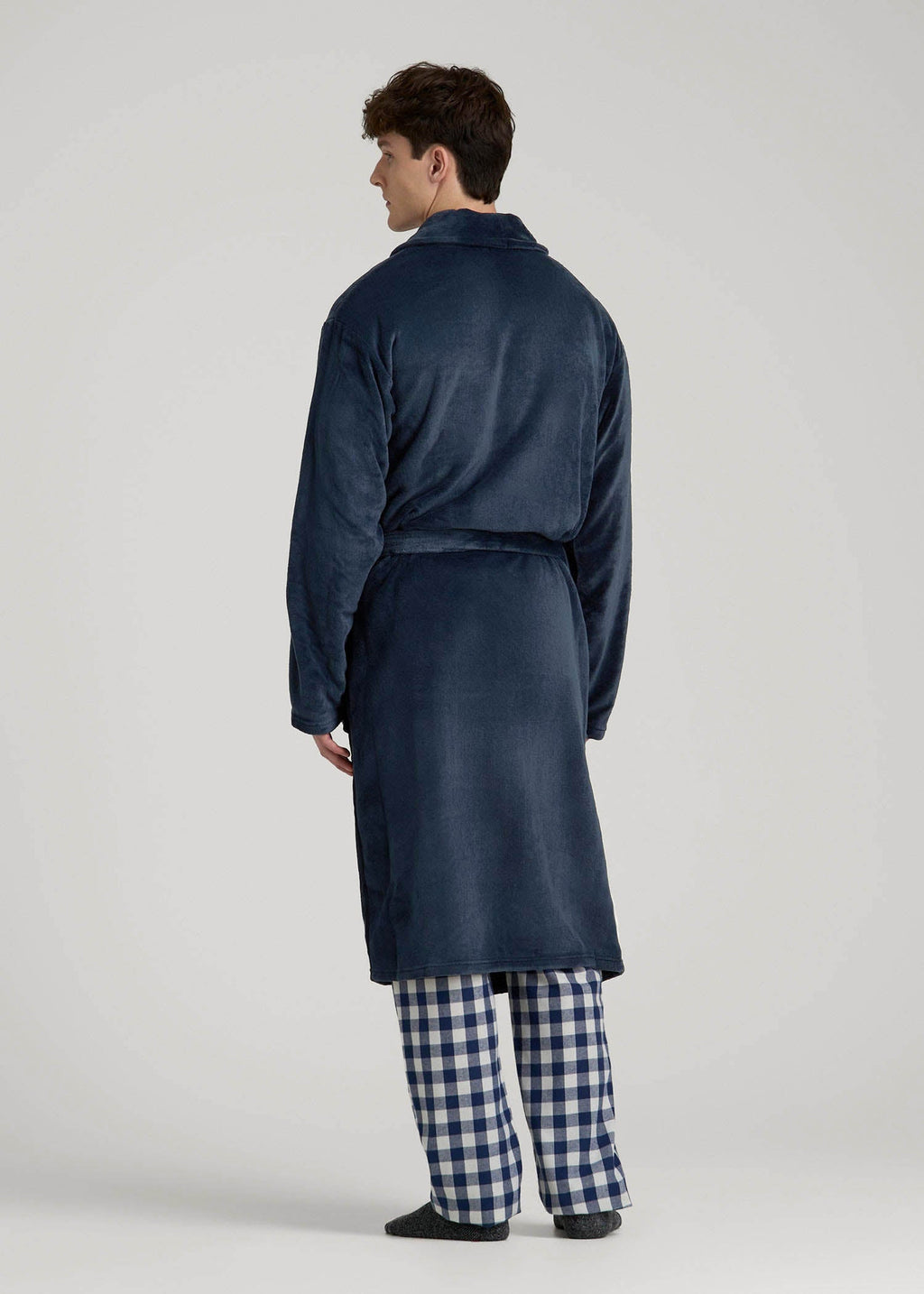 Robe for Tall Men in Navy