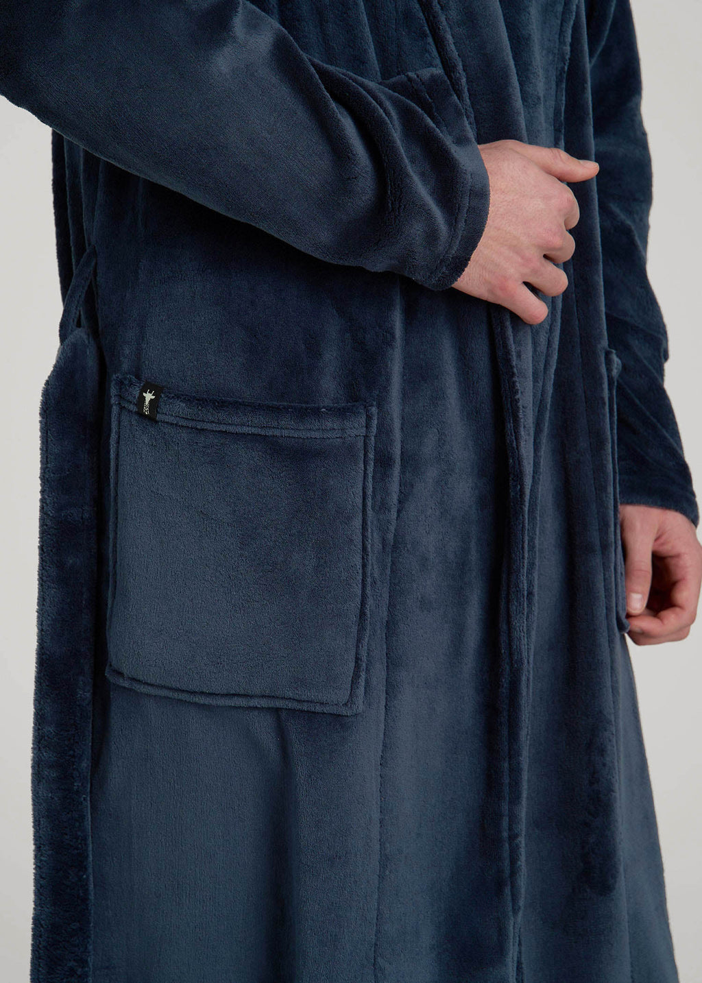 Robe for Tall Men in Navy