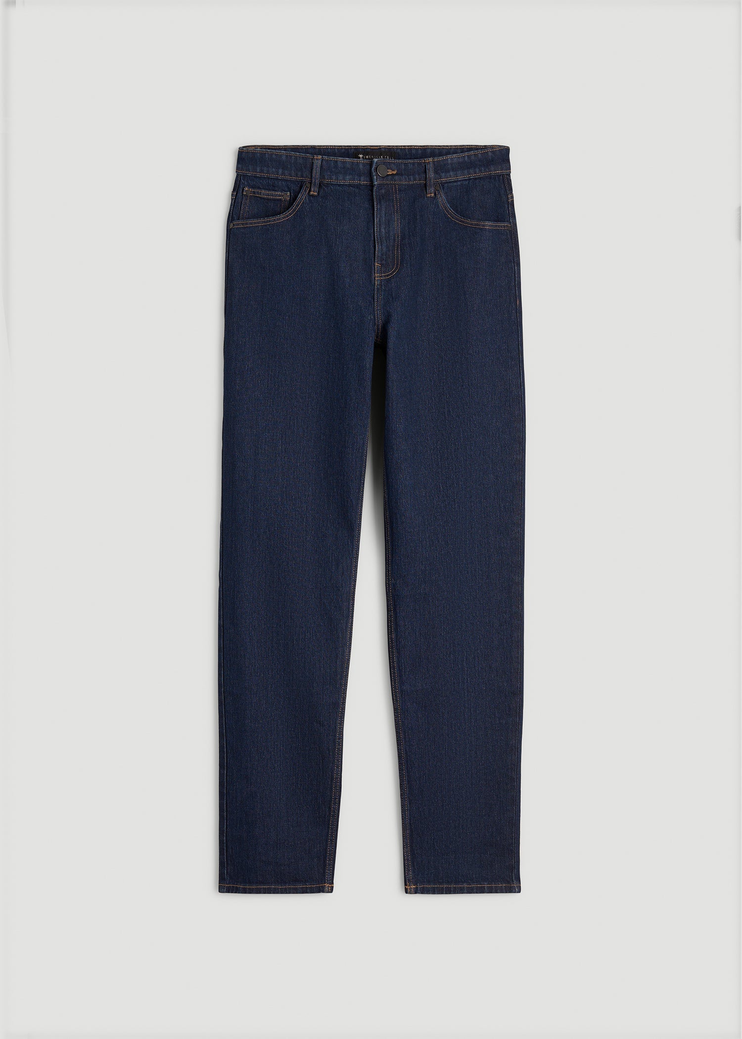 MILO Relaxed Tapered Fit Jeans for Tall Men in Deep Indigo Wash