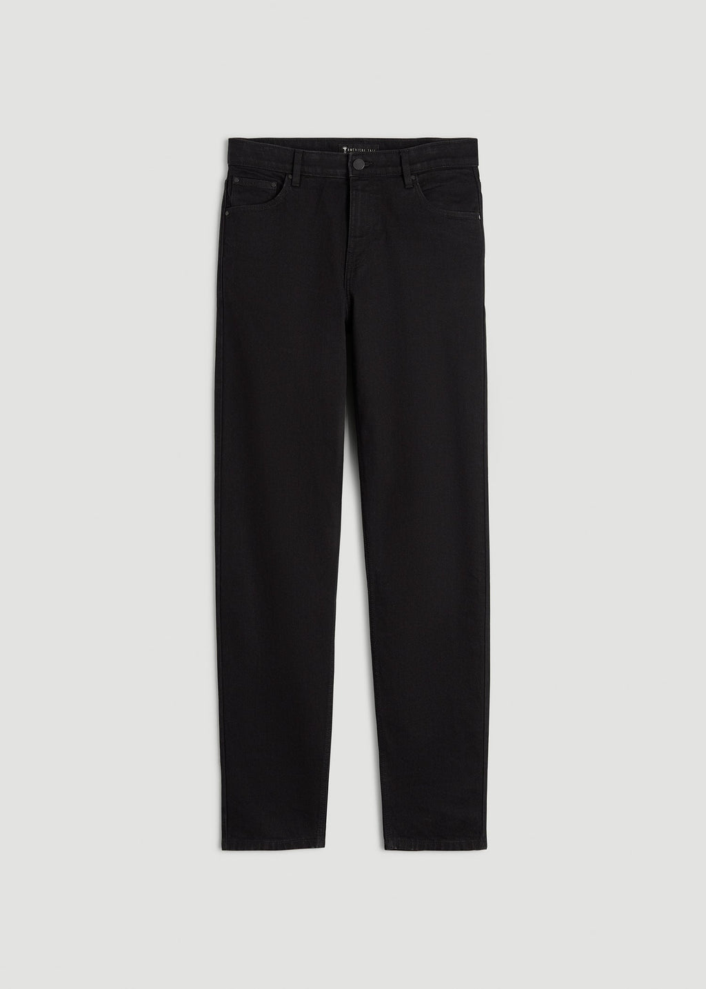 MILO Relaxed Tapered Fit Jeans for Tall Men in Optimum Black