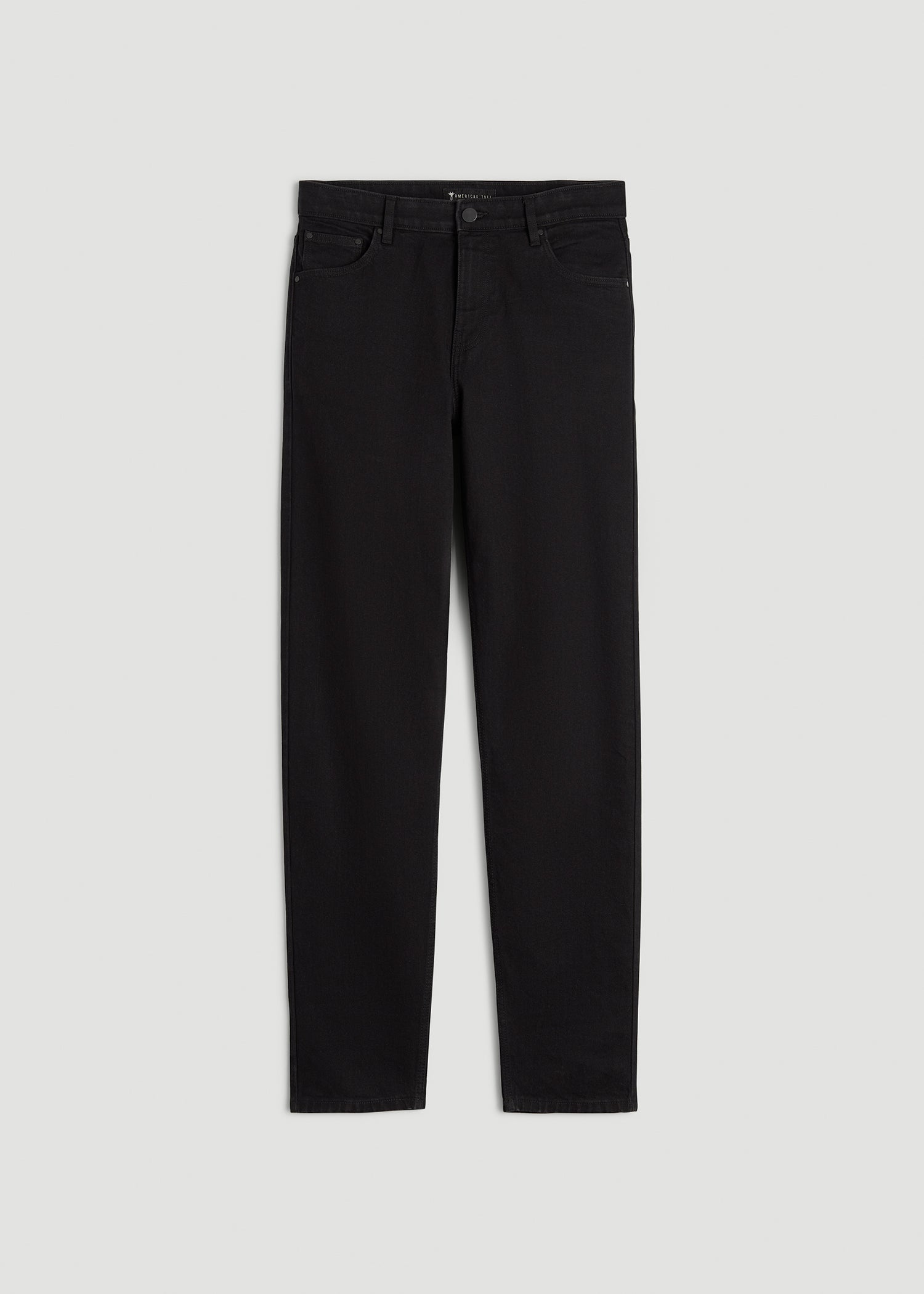 MILO Relaxed Tapered Fit Jeans for Tall Men in Optimum Black