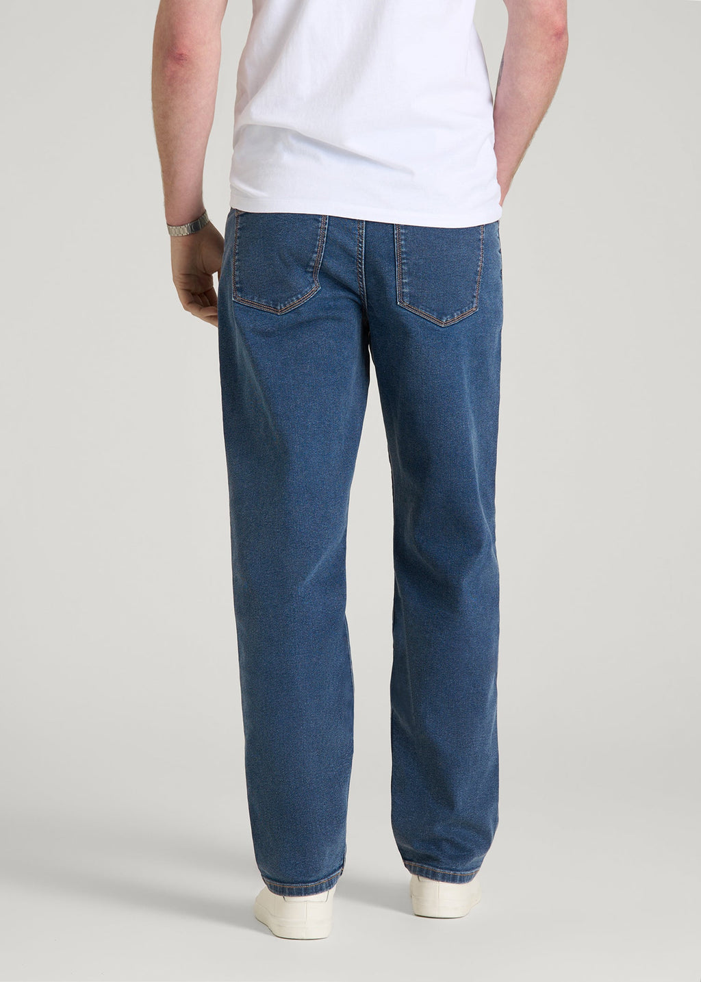 Mason Relaxed Fit Jeans for Tall Men in New Colorado Blue
