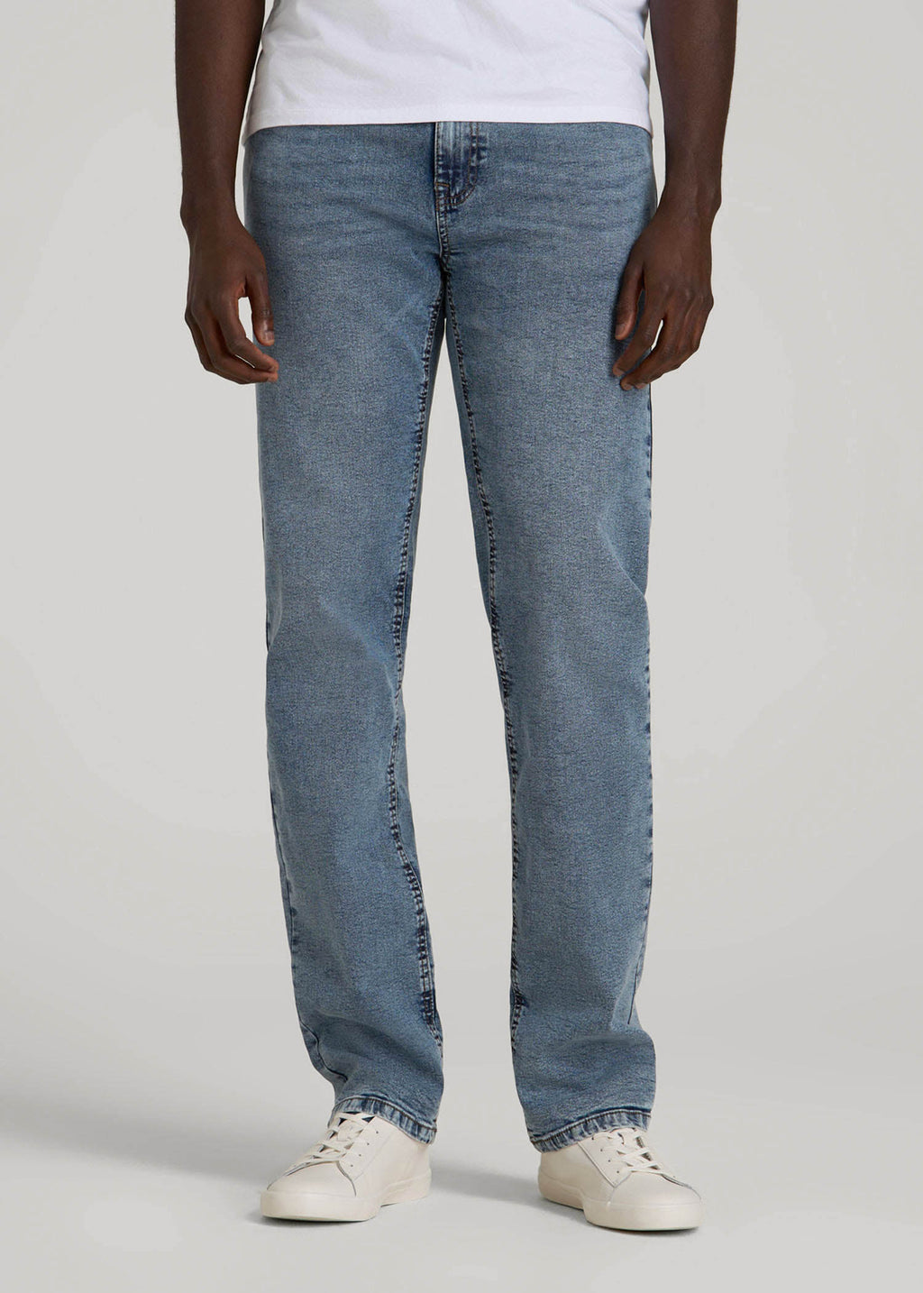 J1 STRAIGHT LEG Jeans for Tall Men in Vintage Faded Blue
