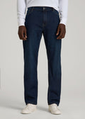 Mason Relaxed Fit Jeans for Tall Men in Blue Steel